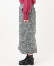 OLHAD08099 eur3(エウルキューブ) 【大きいサイズ/a.v.v×eur3】ツイードタイトスカート ダークグレー(93)