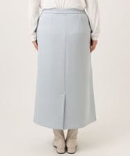 OLHCD02089 eur3(エウルキューブ) 【大きいサイズ/a.v.v×eur3】ジャージータイトスカート ライトブルー(50)