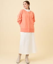 OLHCD02089 eur3(エウルキューブ) 【大きいサイズ/a.v.v×eur3】ジャージータイトスカート アイボリー(80)