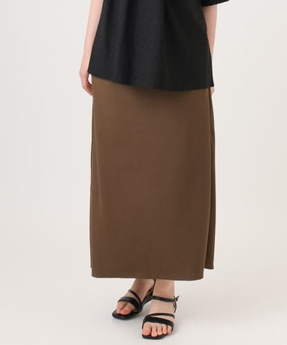 OLHGD10089 eur3 【大きいサイズ】リブカットタイトスカート