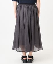OLHHA03099 eur3(エウルキューブ) 【大きいサイズ】コットンボイルサマースカート ダークグレー(93)