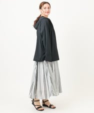 OLHHA03099 eur3(エウルキューブ) 【大きいサイズ】コットンボイルサマースカート ブラック(94)