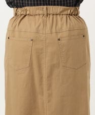 OLHIA15109 eur3(エウルキューブ) 【大きいサイズ】フロントボタンタイトスカート ベージュ(82)