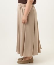 OLHKA03119 eur3(エウルキューブ) 【大きいサイズ】サテンマーメイドスカート ベージュ(82)