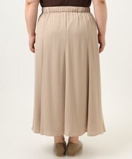 OLHKA03119 eur3(エウルキューブ) 【大きいサイズ】サテンマーメイドスカート ベージュ(82)
