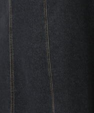 OLHKA04109 eur3(エウルキューブ) 【大きいサイズ】ストレッチデニムロングスカート ブラック(94)