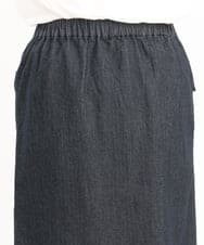 OLHKS05119 eur3(エウルキューブ) 【大きいサイズ】フロントボタンタイトスカート ネイビー(57)