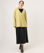 OLHLA05119 eur3(エウルキューブ) 【大きいサイズ】フェイクレザースカート ブラック(94)