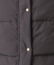 OLJKA02239 eur3(エウルキューブ) 【大きいサイズ】フーディー風ダウンベスト ダークグレー(93)