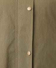 OLJKA05199 eur3(エウルキューブ) 【大きいサイズ】ステンカラーワークジャケット カーキ(36)