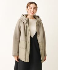OLJLS05259 eur3(エウルキューブ) 【大きいサイズ】ダンボールコンビアウター カーキ(36)