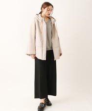 OLJLS05259 eur3(エウルキューブ) 【大きいサイズ】ダンボールコンビアウター ベージュ(82)