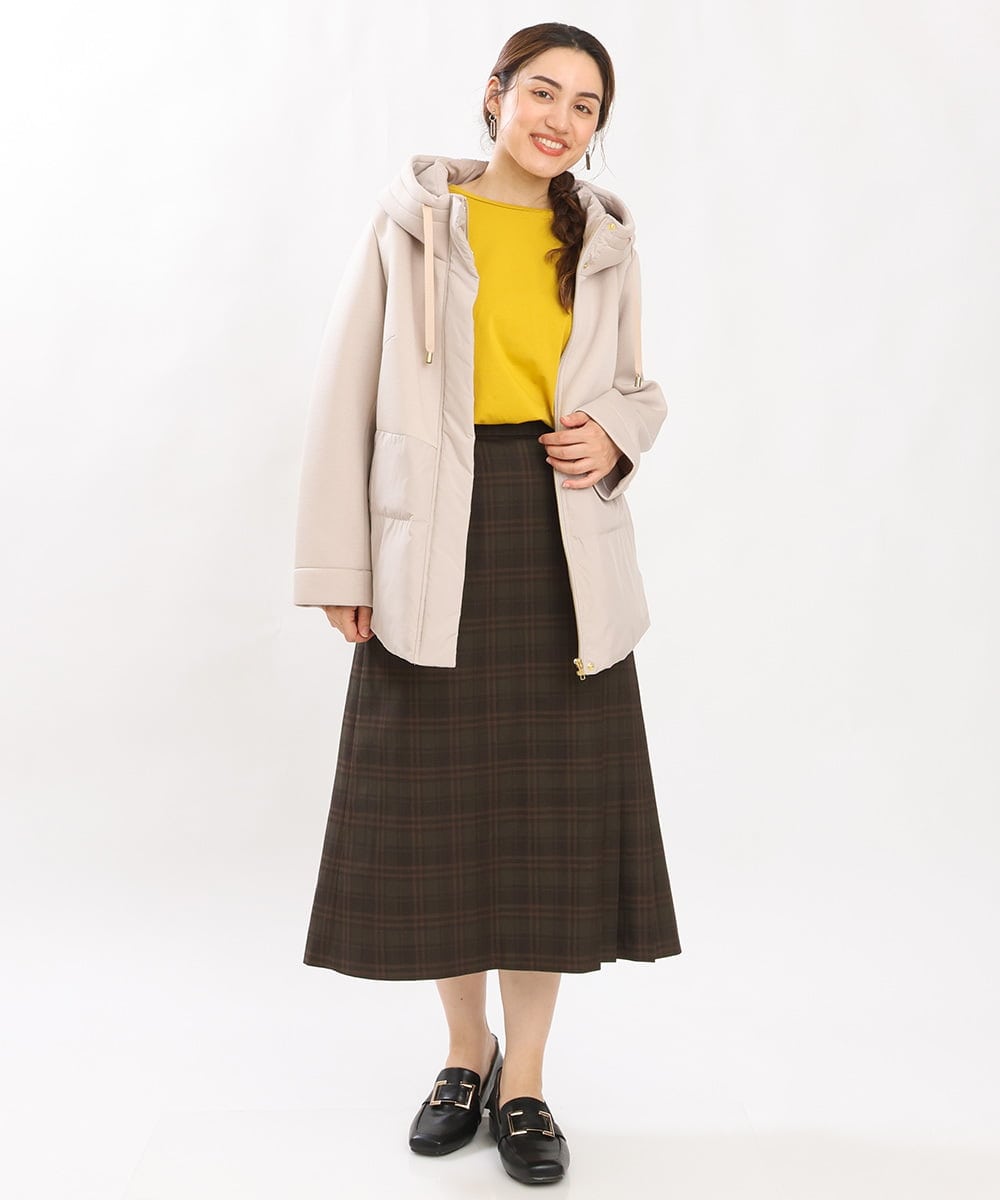 OLJLS05259 eur3(エウルキューブ) 【大きいサイズ】ダンボールコンビアウター ベージュ(82)