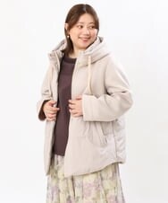 OLJLS05259 eur3(エウルキューブ) 【大きいサイズ】ダンボールコンビアウター ベージュ(82)
