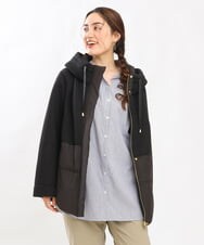 OLJLS05259 eur3(エウルキューブ) 【大きいサイズ】ダンボールコンビアウター ブラック(94)