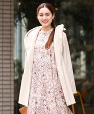 OLJLS08239 eur3(エウルキューブ) 【大きいサイズ】もこもこフェイクムートン ベージュ(82)