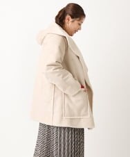 OLJLS08239 eur3(エウルキューブ) 【大きいサイズ】もこもこフェイクムートン ベージュ(82)