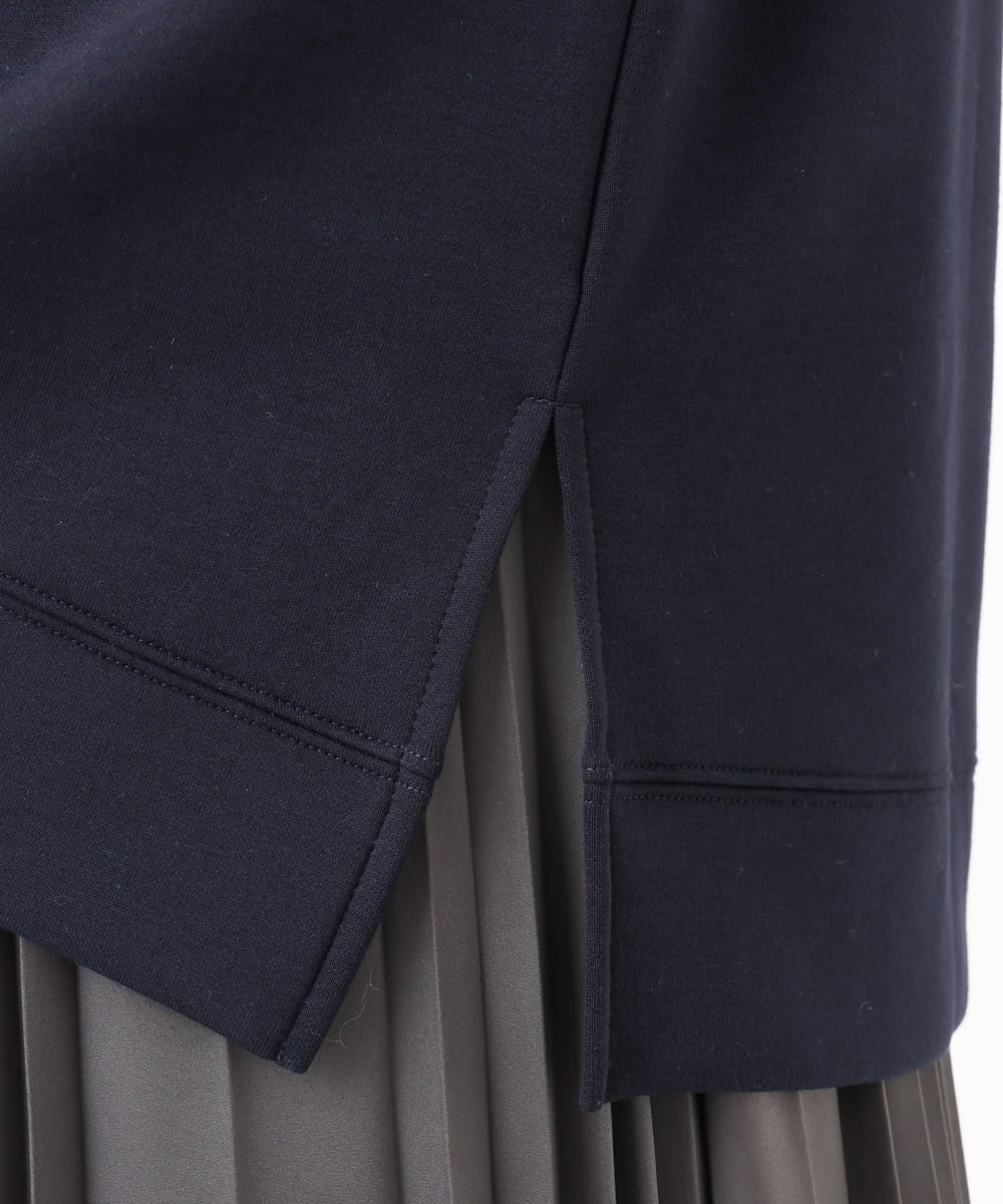 OLKAD25069 eur3(エウルキューブ) 【大きいサイズ】もちもちジャージープルオーバー ネイビー(57)