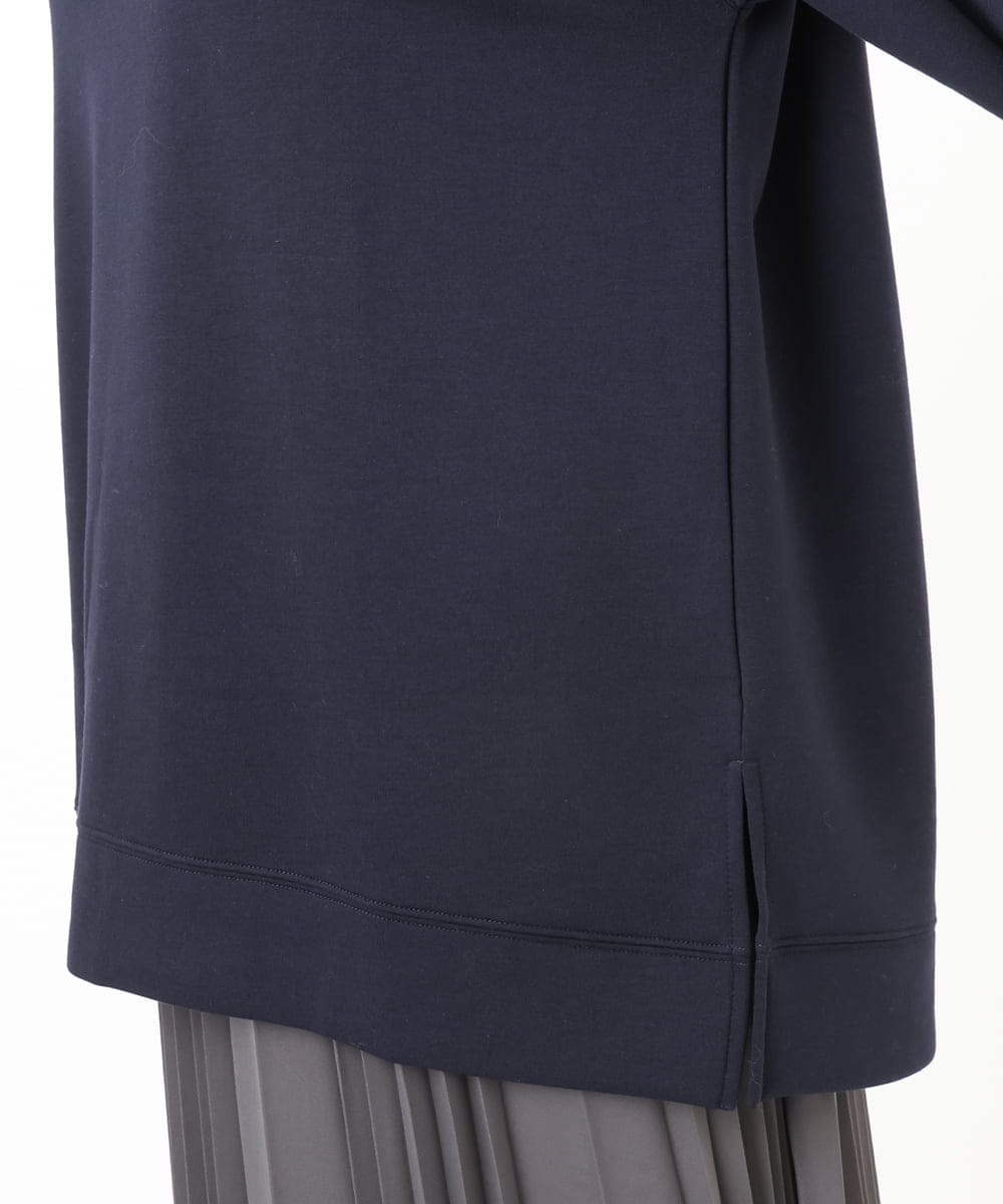 OLKAD25069 eur3(エウルキューブ) 【大きいサイズ】もちもちジャージープルオーバー ネイビー(57)