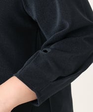 OLKDD16069 eur3(エウルキューブ) 【大きいサイズ】バックスリットプルオーバー ネイビー