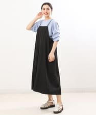 OLKFS08070 eur3(エウルキューブ) 【大きいサイズ】ホイップスリーブカットソー ライトブルー(50)