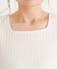 OLKGS12030 eur3(エウルキューブ) 【大きいサイズ】2Wayリブタンクトップ アイボリー(80)