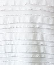 OLKHA26079 eur3(エウルキューブ) 【大きいサイズ】カットフリルトップス ホワイト(90)