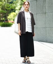 OLKHA26079 eur3(エウルキューブ) 【大きいサイズ】カットフリルトップス ホワイト(90)