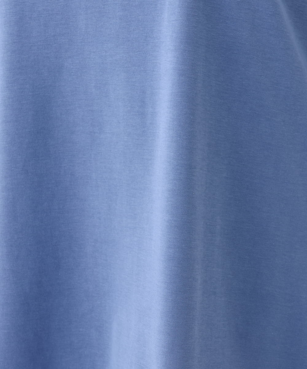OLKHV13064 eur3(エウルキューブ) 【大きいサイズ/汗染み防止】Vネックカットソー ブルー(55)