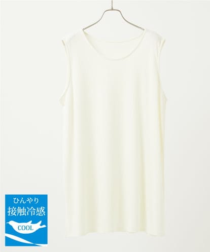 OLKHV49049 eur3 【大きいサイズ/接触冷感】ロングタンクトップ
