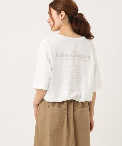 OLKIA52054 eur3 【大きいサイズ】アニバーサリーバックプリントTシャツ