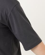 OLKIA52054 eur3(エウルキューブ) 【大きいサイズ】アニバーサリーバックプリントTシャツ ダークグレー(93)
