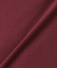 OLKJA10049 eur3(エウルキューブ) 【大きいサイズ/接触冷感】UVカットロールアップスリーブカットソー ワイン(77)