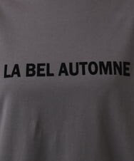 OLKKA22059 eur3(エウルキューブ) 【大きいサイズ】裾ラウンドロゴTシャツ グレー(92)