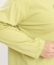 OLKKS10079 eur3(エウルキューブ) 【大きいサイズ】ベーシックロゴカットソー ライトグリーン(30)