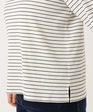 OLKLA28054 eur3(エウルキューブ) 【大きいサイズ】プチハイネックリブカットソー アイボリー(80)