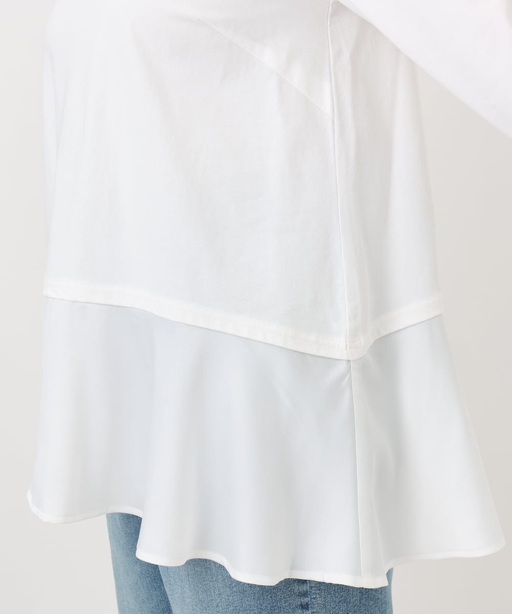 OLKLA30069 eur3(エウルキューブ) 【大きいサイズ】イレヘムロンT ホワイト(90)