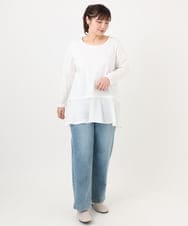 OLKLA30069 eur3(エウルキューブ) 【大きいサイズ】イレヘムロンT ホワイト(90)