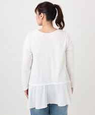 OLKLA30069 eur3(エウルキューブ) 【大きいサイズ】イレヘムロンT ホワイト(90)