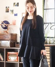 OLKLA30069 eur3(エウルキューブ) 【大きいサイズ】イレヘムロンT ブラック(94)