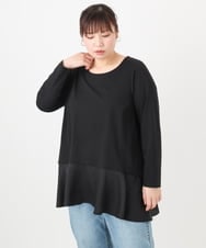 OLKLA30069 eur3(エウルキューブ) 【大きいサイズ】イレヘムロンT ブラック(94)
