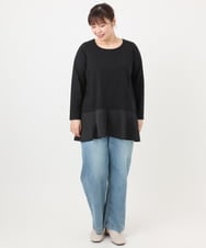 OLKLA30069 eur3(エウルキューブ) 【大きいサイズ】イレヘムロンT ブラック(94)