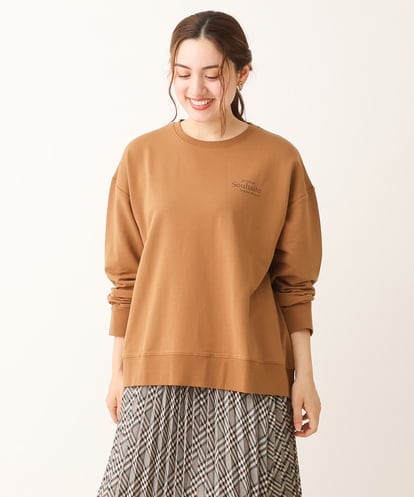 OLKLS12079 eur3 【大きいサイズ/11号サイズあり】ロゴプリントジャージートップス