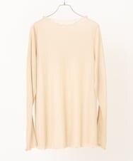 OLKLS31059 eur3(エウルキューブ) 【大きいサイズ】プチハイネックラメカットソー ゴールド(95)
