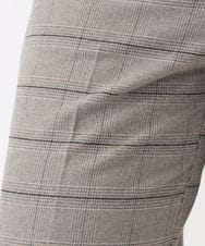 OLLAA15099 eur3(エウルキューブ) 【大きいサイズ】ロイヤルヒートワイドストレートパンツ ライトグレー(91)