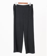 OLLBD22099 eur3(エウルキューブ) 【大きいサイズ】ストレートジャージーパンツ ブラック(94)