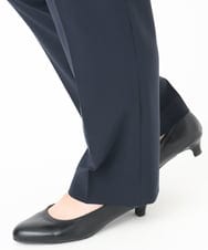 OLLBD23139 eur3(エウルキューブ) 【大きいサイズ/11号サイズあり/洗える/セットアップ対応】Wクロスストレートパンツ ネイビー(57)