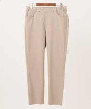 OLLCD01089 eur3(エウルキューブ) 【大きいサイズ】ストレッチスリムパンツ ベージュ(82)