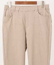 OLLCD01089 eur3(エウルキューブ) 【大きいサイズ】ストレッチスリムパンツ ベージュ(82)
