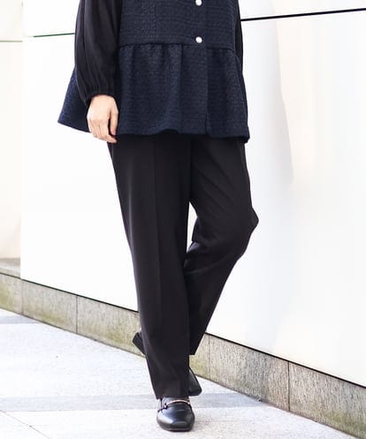 OLLDA01139 eur3 【大きいサイズ/11号サイズあり/セットアップ対応】Wクロスストレッチテーパードパンツ